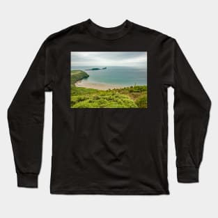 Rhossili Bay, South Wales Long Sleeve T-Shirt